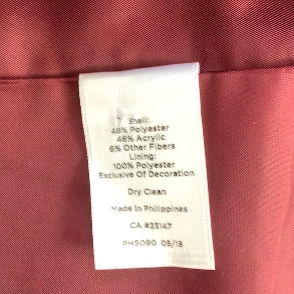 Talbots Tweed Blazer with Gold Buttons and Pockets Size 8 - Picture 14 of 14